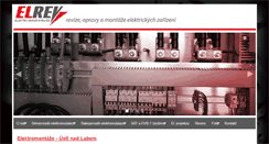 Desktop Screenshot of elrev-ul.cz